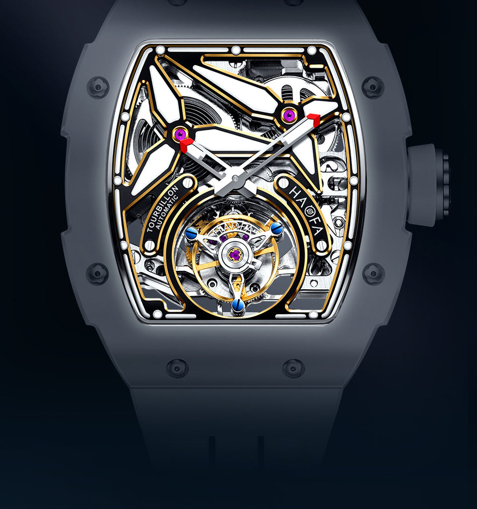 Haofa Tourbillon 1901-2(セラミックスベゼル)
