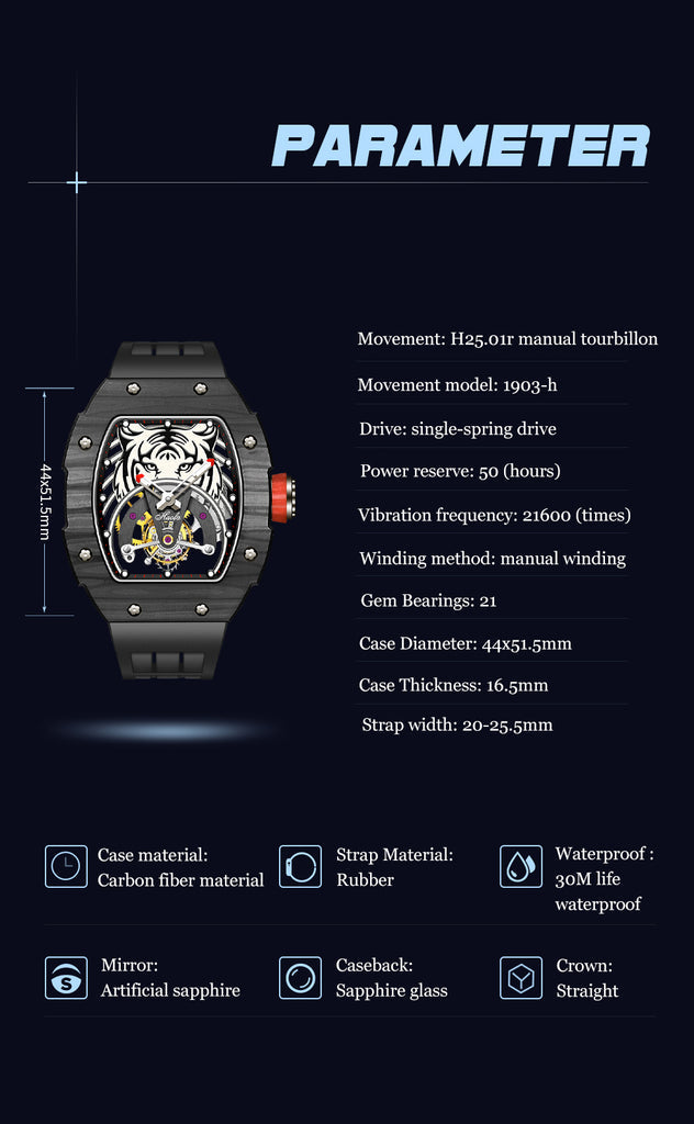 Haofa Tourbillon 1903-H