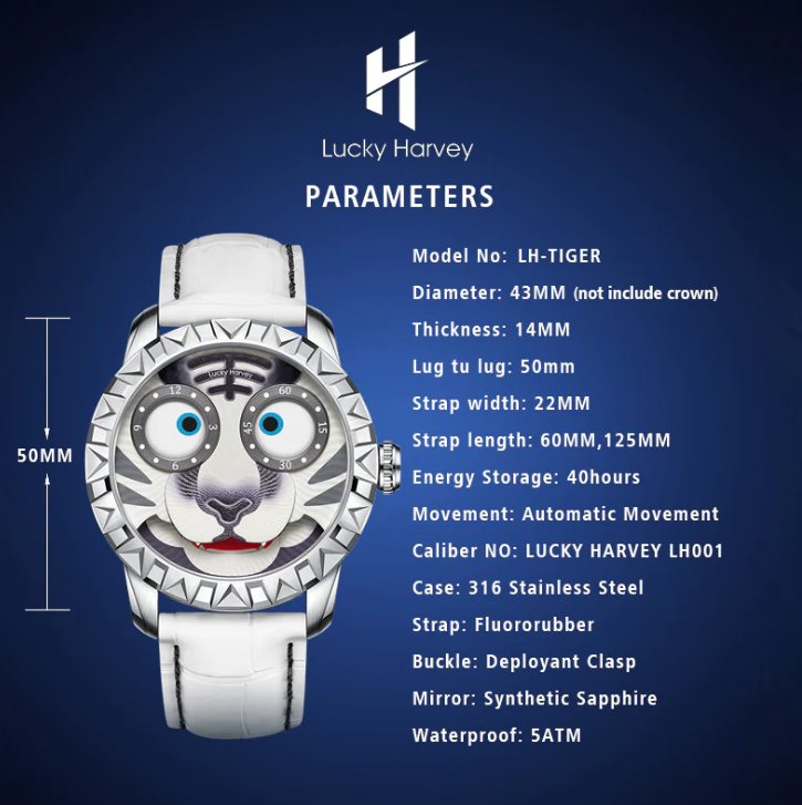 LUCKY HARVEY WhiteTiger(白虎)
