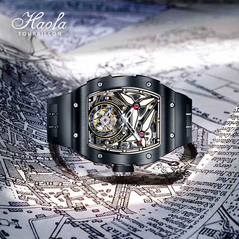 Haofa Tourbillon 1901-2(セラミックスベゼル)