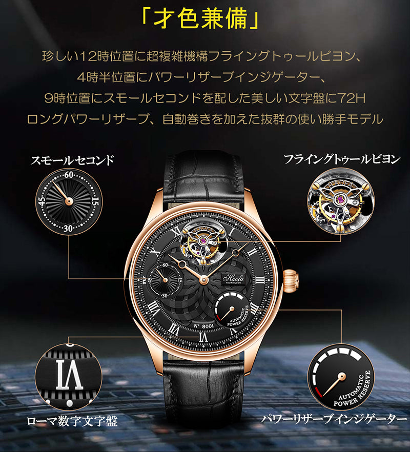 Haofa Tourbillon8001