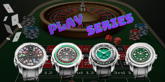 腕元で楽しめる驚きのカジノゲーム腕時計！